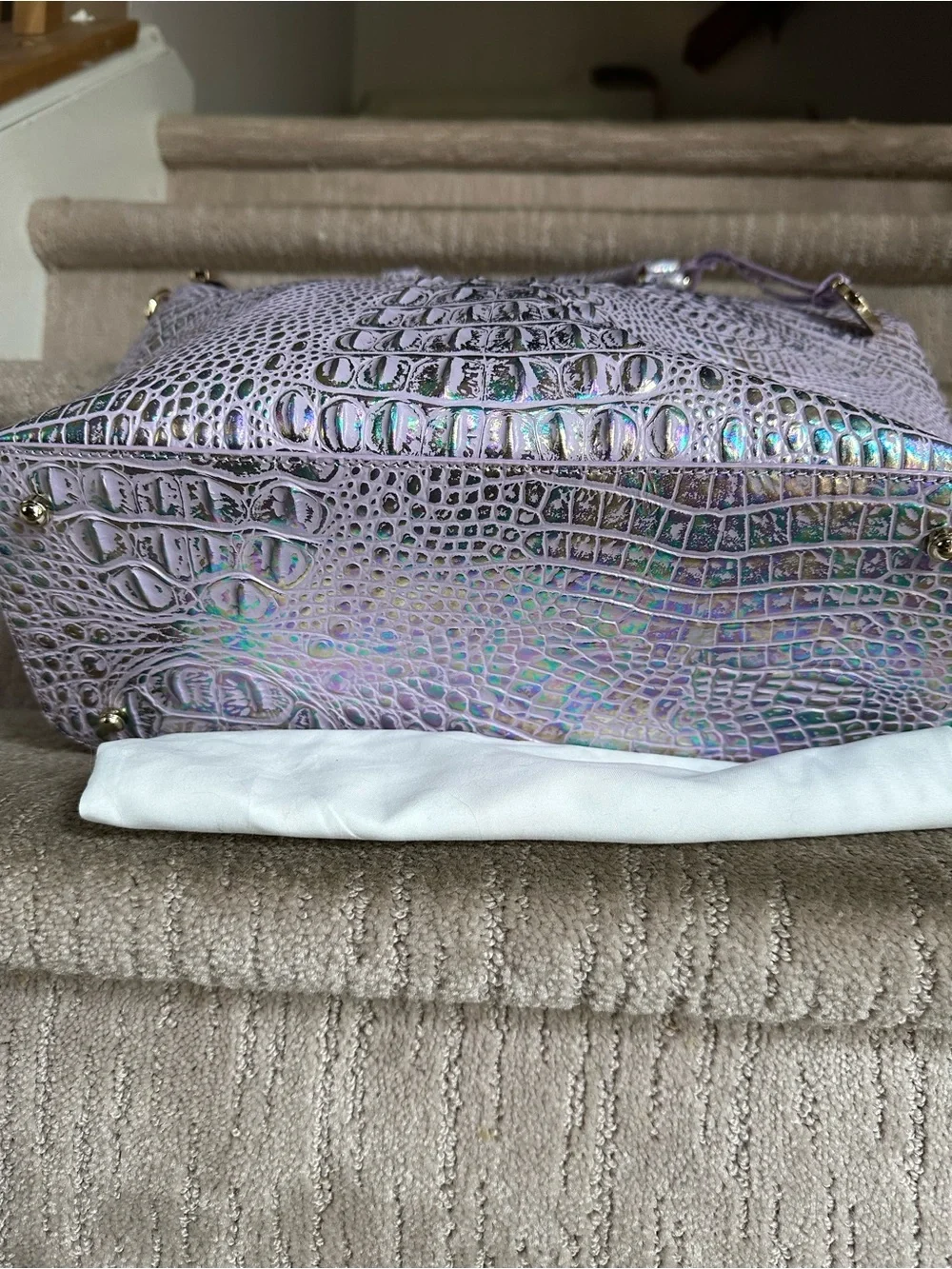 ✨💜 NWT Brahmin Large Duxbury in Violet Wonderland 💜✨